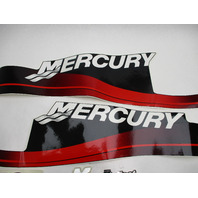 37-826337A00 Fits Mercury 50 4 Stroke Bigfoot Black Outboard Cowl Decal Set