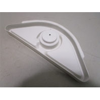 Boat White Molded Plastic Marine Drink Cup Holder 18"W X 7 3/4" D