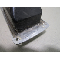 Marine Boat Bilge Blower Vent Cover Set Chrome Plastic 17" x 3"