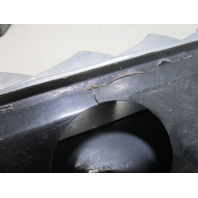 Marine Boat Bilge Blower Vent Cover Set Chrome Plastic 17" x 3"