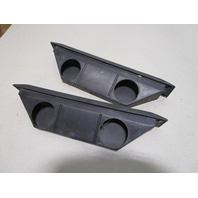 Marine Boat Blower Vent Cover Black Plastic 17 1/2" x 3"