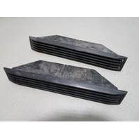 Marine Boat Blower Vent Cover Black Plastic 17 1/2" x 3"