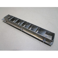 Marine Boat Blower Vent Cover Chrome Plastic 17 3/4" x 3 1/2"