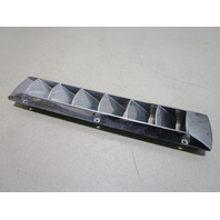 Marine Boat Blower Vent Cover Chrome Plastic 17 3/4" x 3 1/2"