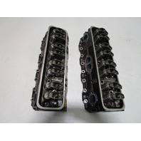 802556 Mercruiser GM 5.0 OEM Fresh Water USED Cylinder Head SET (2)