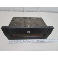 1989 Forester Phantom 166 Boat Marine Dash Glove Box Storage Black 13.5" x 5.5"