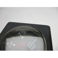 Bayliner Capri Arriva Faria  Square Black Face Fuel Gauge  1980s-1990s