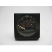 Bayliner Capri Arriva Faria  Square Black Face Fuel Gauge  1980s-1990s