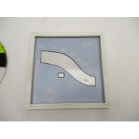 80's Bayliner Black Green Square Face Speedometer Parts