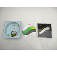 80's Bayliner Black Green Square Face Speedometer Parts