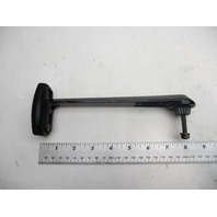 346892 Mercury Mariner Throttle Remote Control Handle Black W/Black Grip 1970's