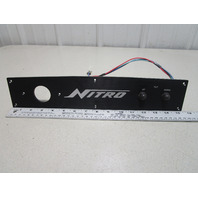 Nitro Bass Boat Switch Panel W/ Tilt Switches 15 1/2" W X 3" H
