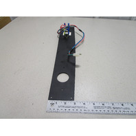 Nitro Bass Boat Switch Panel W/ Tilt Switches 15 1/2" W X 3" H