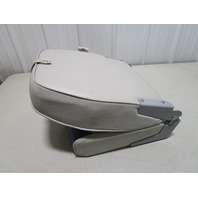 Springfield Marine Boat 1040661 High Back Folding Seat Chair - Gray/Blue