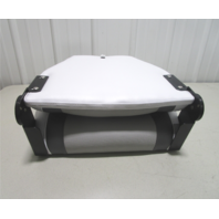 2089318 Crestliner Marine Boat All Weather Gray Folding Boat Seat Fishing 2013