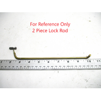 93863A3 Quicksilver Side Mount Remote Control Handle Frame for 2 Piece Lock Rod