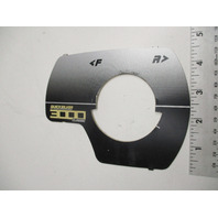 32-827289 Mercury Quicksilver Commander 3000 Classic Control STBD Bezel Decal