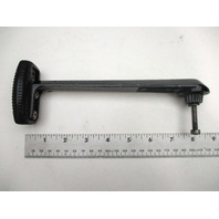 346892 Mercury Mariner Throttle Remote Control Handle Black W/Black Grip 1970's