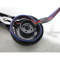 Black Force U.S. Marine Boat  Side Mount Remote Control Handle With Trim Switch