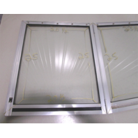 Bayliner Capri Center Port Left Front Windshield Window 23.5 x 26.25 x 25 x 23.75