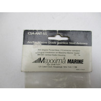 Maxxima Marine CSA-ANT-5S AM/FM Stainless Steel Antenna