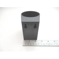 Set of 4 Marine RV Boat Gray Wall Mount Plastic Drink Cup Holder 3.25" W X 4.5" D