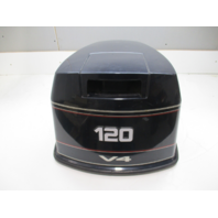 0284439 Evinrude Johnson 120 HP V4 Motor Cowl Engine Cover Top Cowling Hood