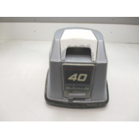 OMC Top Engine Cowl Motor Cover Hood 40 HP Evinrude Johnson VRO Outboard