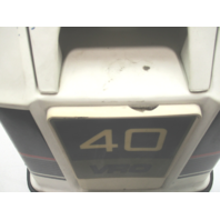 OMC Top Engine Cowl Motor Cover Hood 40 HP Evinrude Johnson VRO Outboard