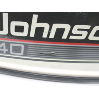 OMC Top Engine Cowl Motor Cover Hood 40 HP Evinrude Johnson VRO Outboard