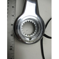 Yamaha Outboard 704 Chrome Top Mount Binnacle Remote Control Handle W/ Trim