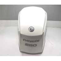0285653 OMC Evinrude E-Tec 200 225 250 300 HP Cowl Top Motor Cover White