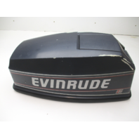 OMC Top Engine Cowl Motor Cover Hood 40 HP VRO Evinrude Johnson Outboard