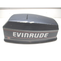 OMC Top Engine Cowl Motor Cover Hood 40 HP VRO Evinrude Johnson Outboard