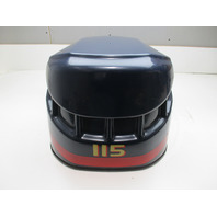 0285656 OMC Evinrude Ficht Blue Engine Cover Cowling Top Cowl 115 Hp 2006