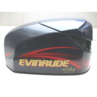 0285656 OMC Evinrude Ficht Blue Engine Cover Cowling Top Cowl 115 Hp 2006