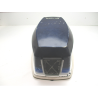 0281008 Top Cowl Motor Cover Electric Start Johnson Evinrude 35 HP Blue