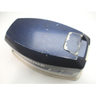 0281008 Top Cowl Motor Cover Electric Start Johnson Evinrude 35 HP Blue
