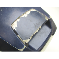 0281008 Top Cowl Motor Cover Electric Start Johnson Evinrude 35 HP Blue