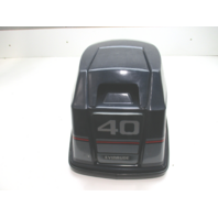 0284721 OMC Top Engine Cowl Motor Cover Hood 40 HP Evinrude Johnson Outboard