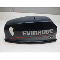 0284721 OMC Top Engine Cowl Motor Cover Hood 40 HP Evinrude Johnson Outboard