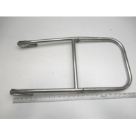 Marine Boat Rear Stern Boarding Ladder 2 Step Stainless Steel 26.5" L x 13.5" W