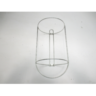 Marine Boat Stainless Steel Single Fender Holder Rack Basket 17" L x 9" W