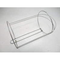 Marine Boat Stainless Steel Single Fender Holder Rack Basket 17" L x 9" W