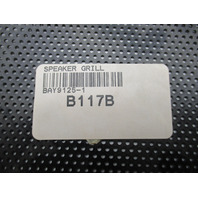 BAY9125-1 Bayliner US Marine Boat 6 1/2" Speaker Grill Cover, Black