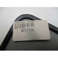 BAY1376A Bayliner / US Marine Boat Porthole Window Screen 13 7/8" x 3 7/8"