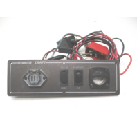 42221 Smoker Craft 161 Pro Mag Boat Marine Bow Panel Assembly 11 3/4" x 3 3/4"