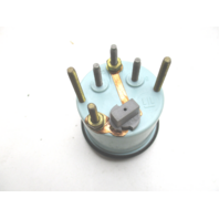 Vintage Teleflex Marine Boat Black Round AMMETER Amp Gauge 40 Amp