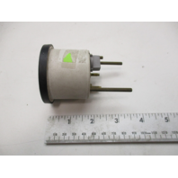 2" Marine Boat 8 - 18 Volt Gauge White Face, Black Bezel / Needle