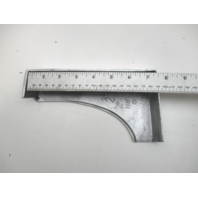 Replacement Pontoon Boat Deck Corner Cap RH Chrome 7 1/2" X 4" Cast 165